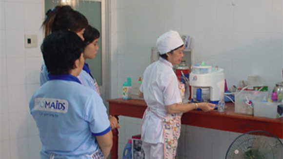 Người giúp việc rất cần được đào tạo trong các trung tâm (Ảnh minh họa)